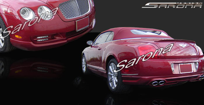 Custom Bentley GT Body Kit  Coupe (2003 - 2009) - $2190.00 (Manufacturer Sarona, Part #BT-003-KT)